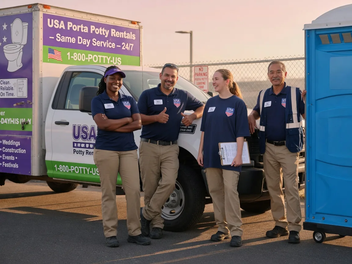 Porta Potty Rental company in Reedsville, WI